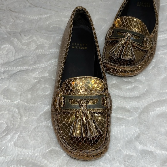 Stuart Whitman, slip on leather loafers - Picture 2 of 11